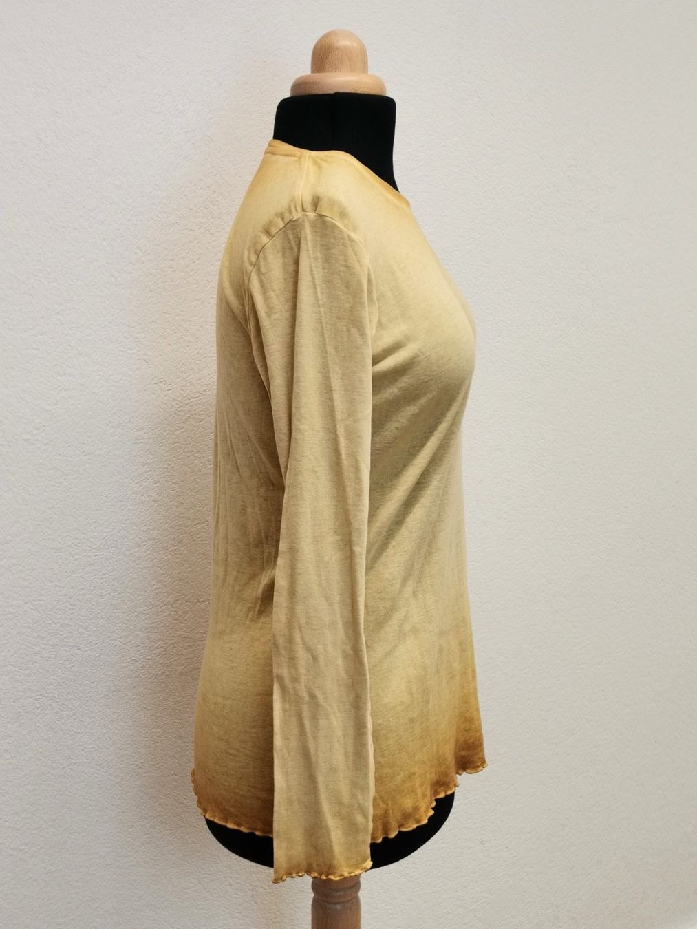 Maglioni & Felpe: PECKOTT Langarmshirt Modell Grace hell senfgelb – Usato da Schaffhausen venduto da Restwert_SH 8