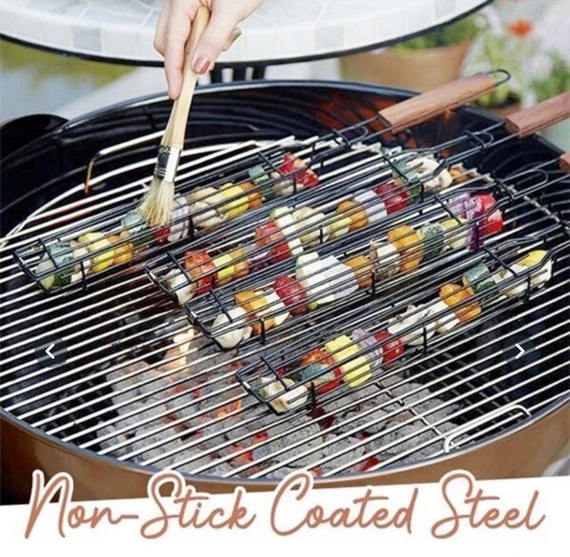 Griglie: Grillwerkzeug / Diese Kebabkörbe / 1 Pcs. – Nuovo e nell'imballaggio originale da Seon venduto da Aaargauer01 3