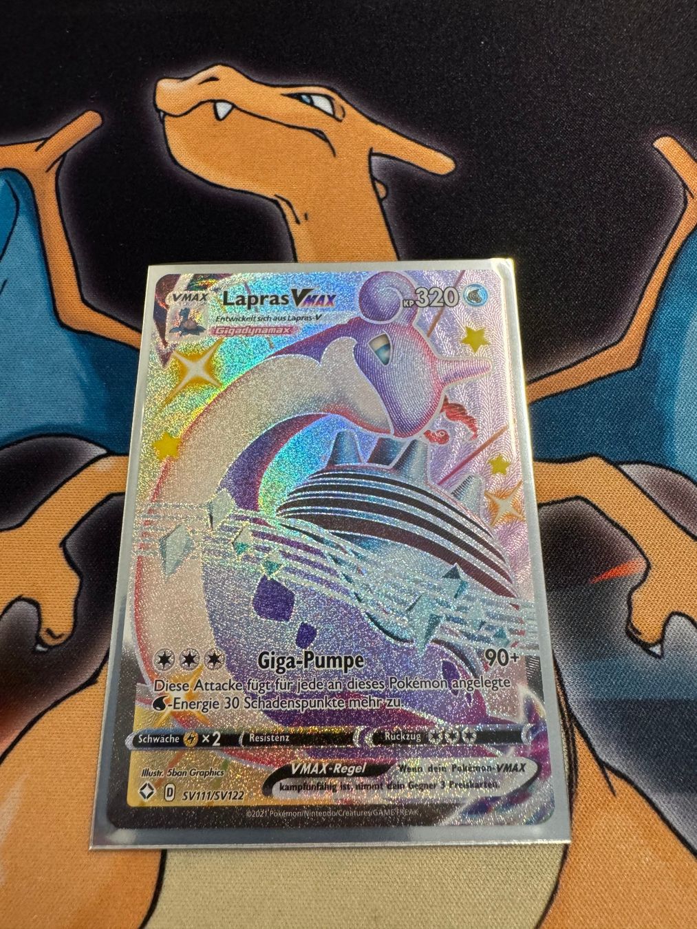 Pokémon Carte collezionabili: Lapras VMAX (SHF SV111) - DE - Glänzendes Schicksal – Nuovo (secondo la descrizione) da Bülach venduto da Pfrenzel