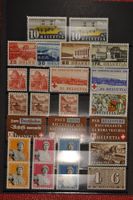 aus 1937-1944 sauber postfrisch ohne Falz