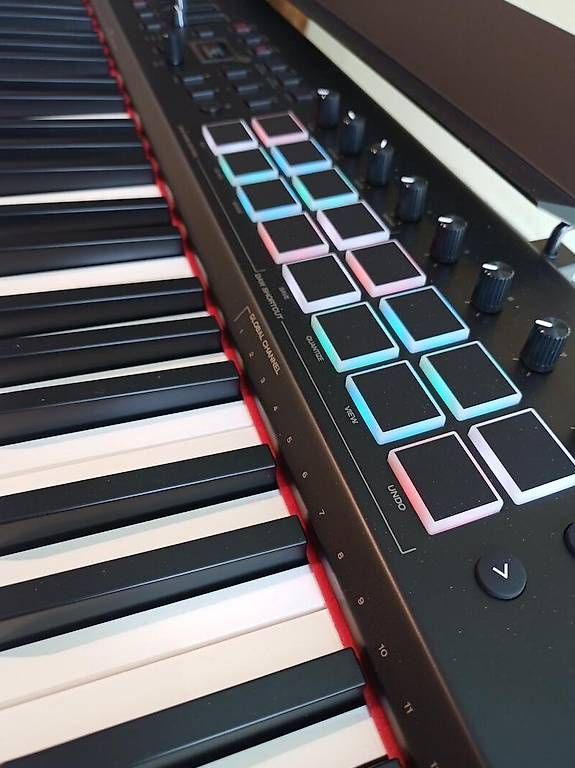 M-Audio Strumenti musicali: M-Audio Hammer 88Pro Midi Controller Neu gewichtete Tasten – Nuovo (secondo la descrizione) da Winterthur venduto da Winti-Piano 1
