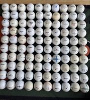 70 div. Golfbälle, viel gebraucht