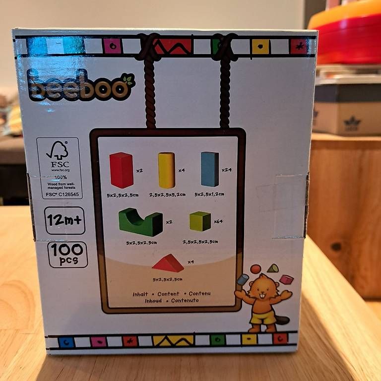 Jeux de construction: Beeboo Bausteine Holz - Neu – Neuf avec emballage d'origine à Hägendorf par PRvR 1