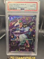 One Piece TCG card Zoro-Juurou SP PSA 10