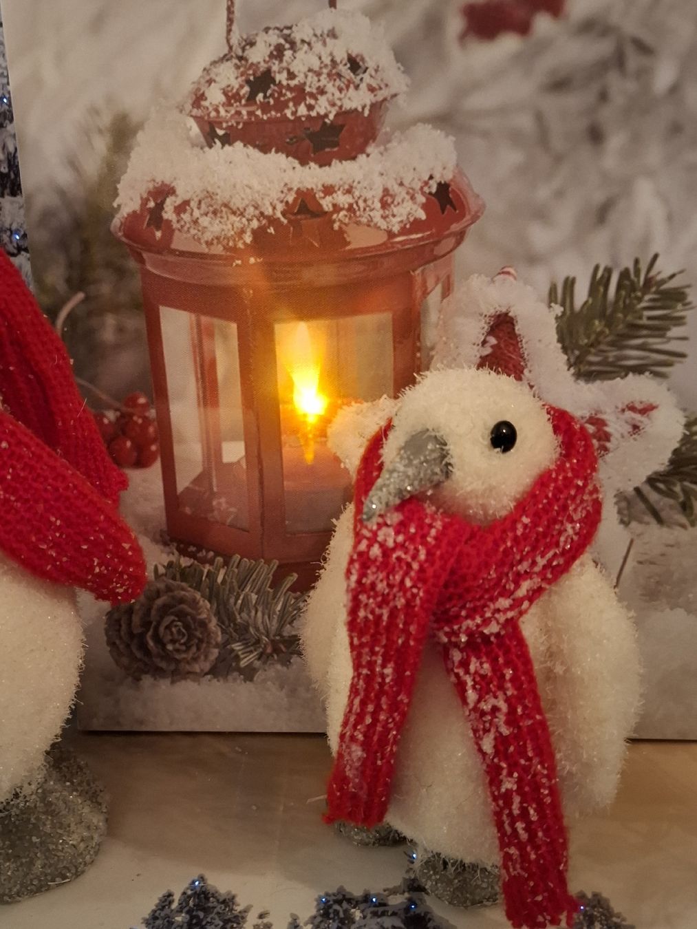 Toutes les décorations: PINGUINFAMILIE MIT LICHTBILD – Neuf (Voir description) à Gretzenbach par schibaya 1