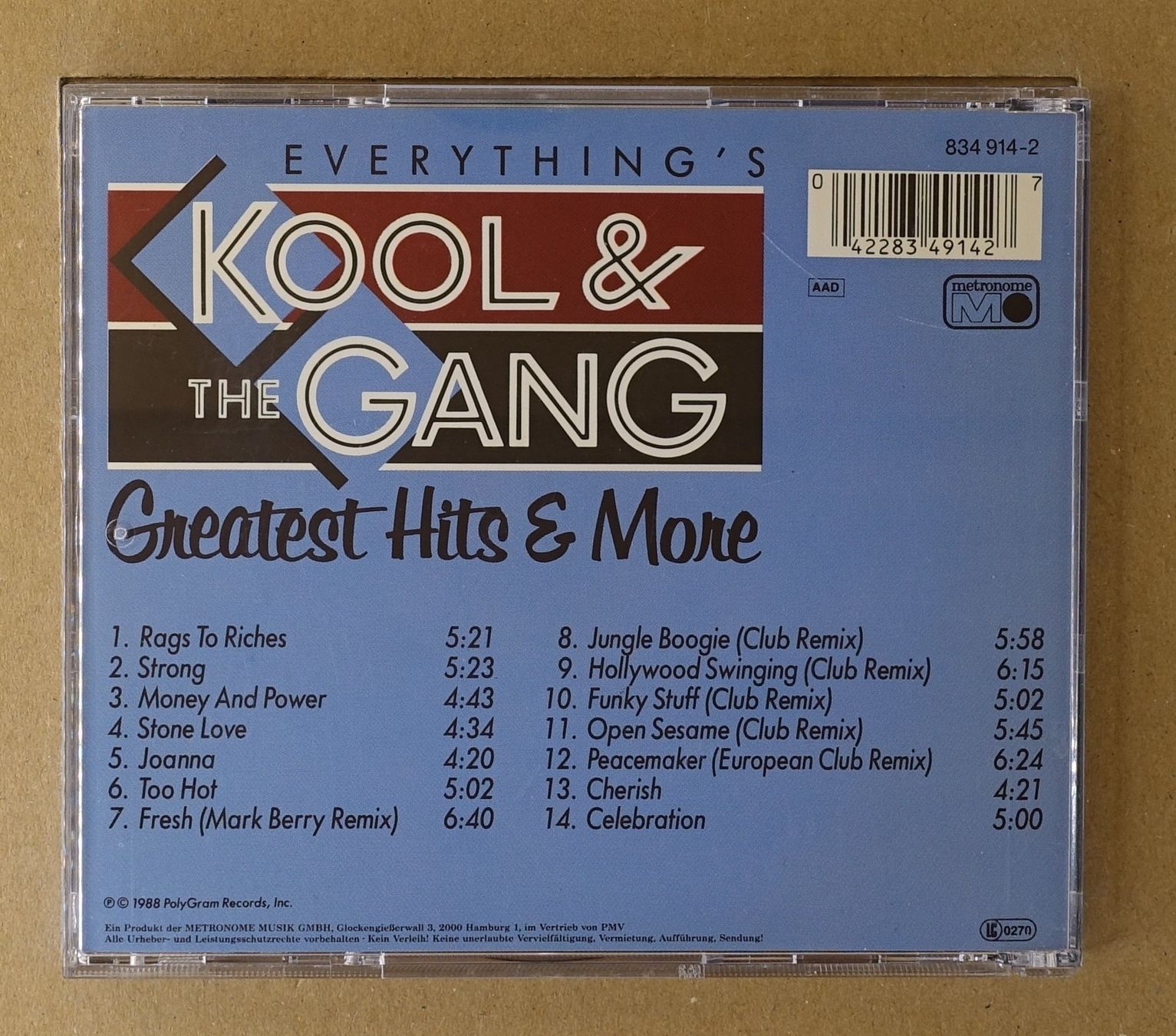 CD: Everything's Kool & The Gang - Greatest Hits & More - D13 – Usato da Sessa venduto da discoverymedia 1
