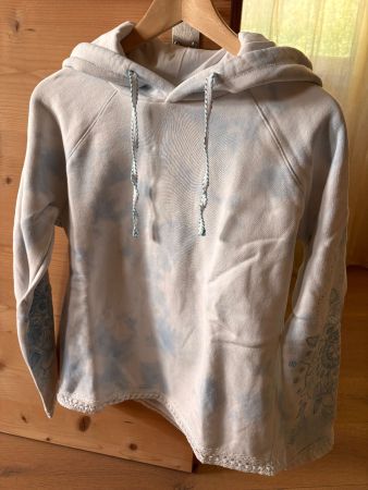 Spirit of Om Hoodie – Grösse S – 100 % Baumwolle