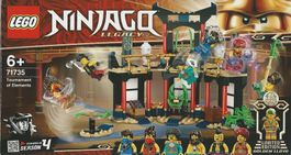 LEGO NINJAGO 71735 IL TORNEO DEGLI ELEMENTI  new‪‪‪‪