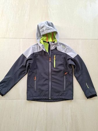 CMP Softshell Jacke, Gr. 152, Grau/Schwarz, Top Zustand!
