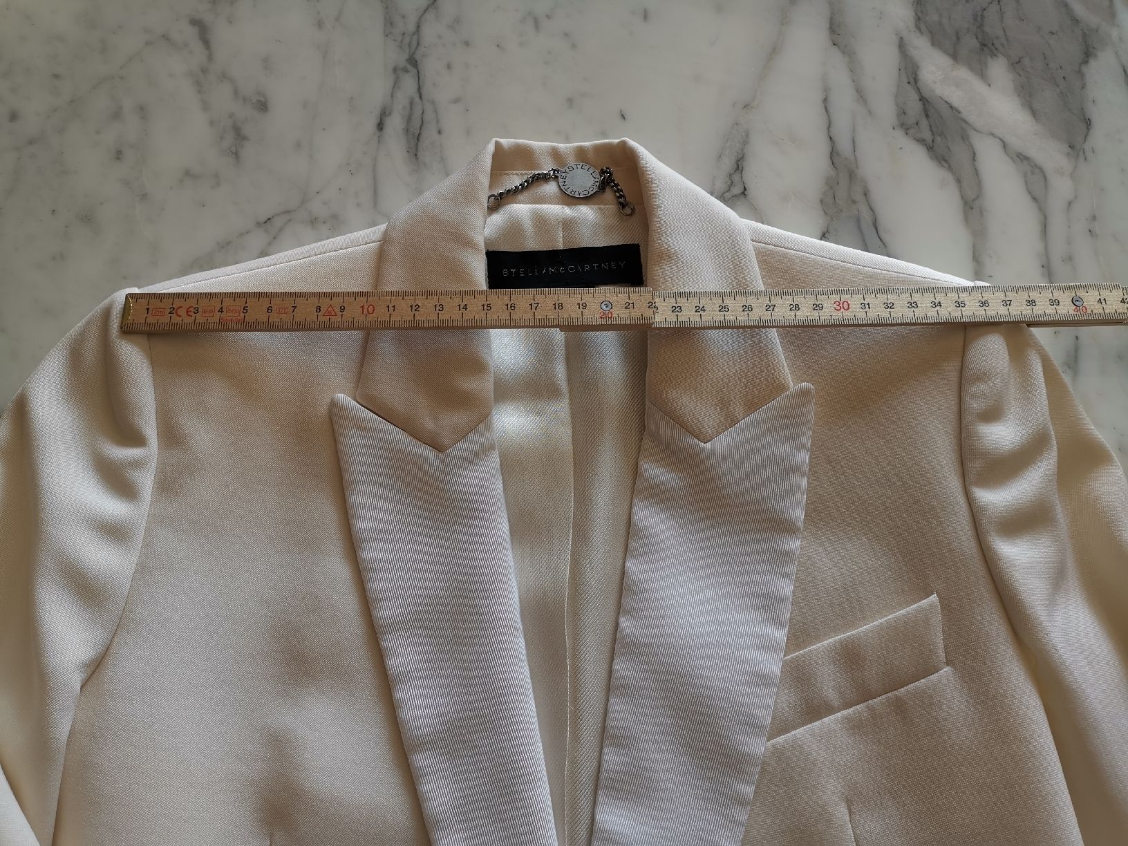 Stella McCartney Giacche: Stella McCartney Woll Seide Blazer – Usato da Uerikon venduto da pink_flamingo 4