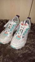 Baskets Buffalo blanc et turquoise taille 40