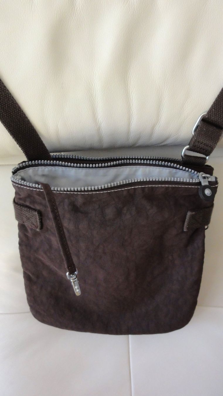 Kipling Borse: Stofftasche KIPLING, dunkelbraun – Usato da Samedan venduto da chickenrun01 1