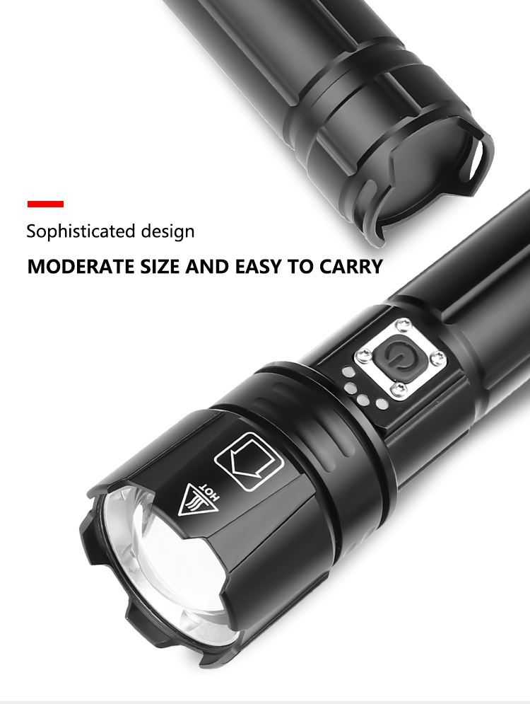 Lampade: Taschenlampe LED Extrem Hell 1500Lumen – Nuovo (secondo la descrizione) da Thun venduto da Laoye 3