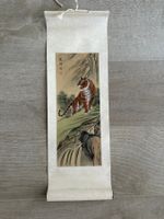 Japanisches Wandbild Kakejiku (掛け軸) – Tiger-Motiv