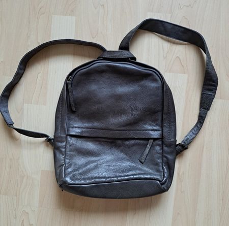 Vintage Leder Rucksack "FredsBruder" Dunkelbraun