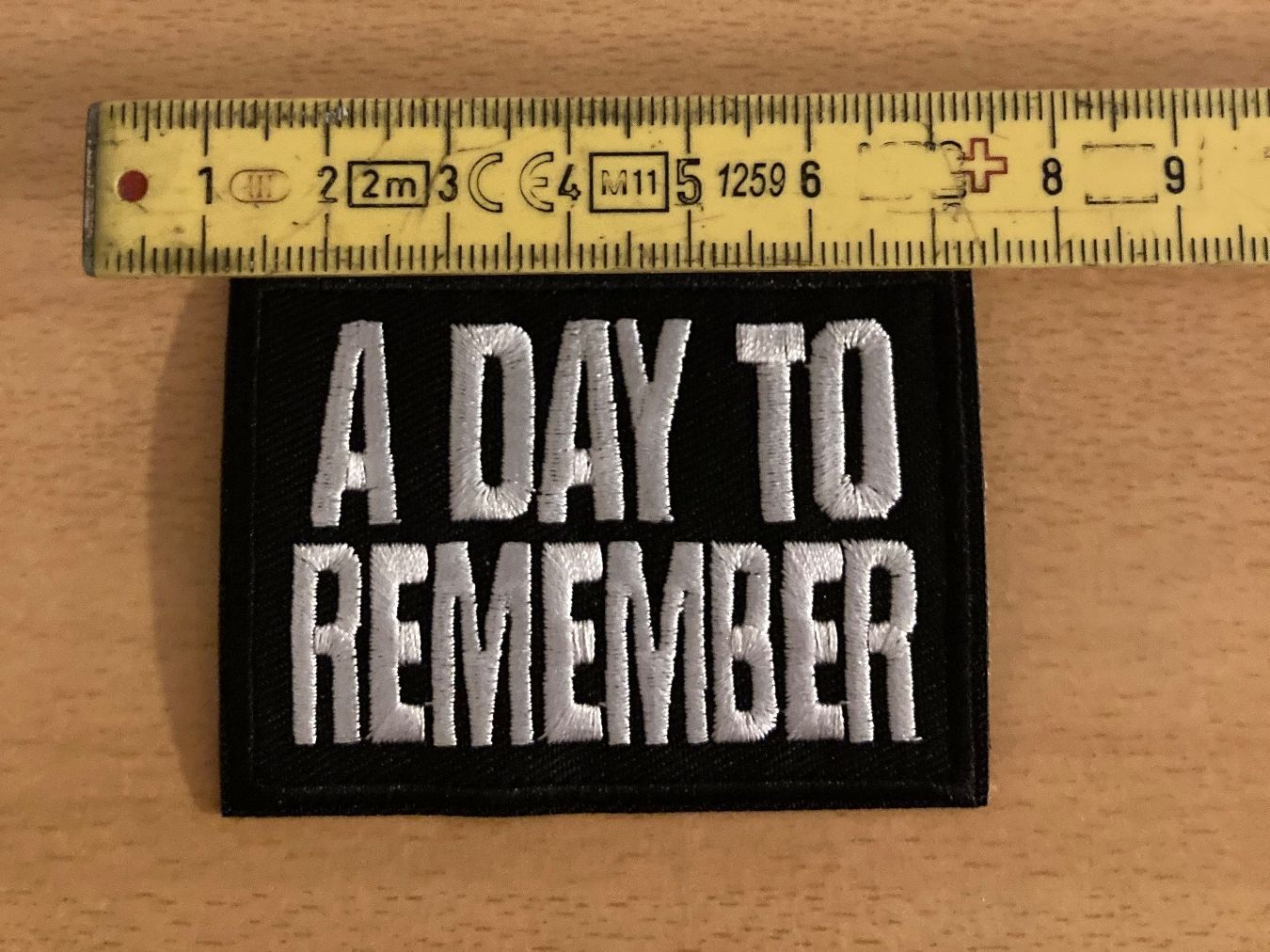 A Day to Remember Patch Sticker Aufnäher Metal Rock Band 1 (Neu (gemäss ...