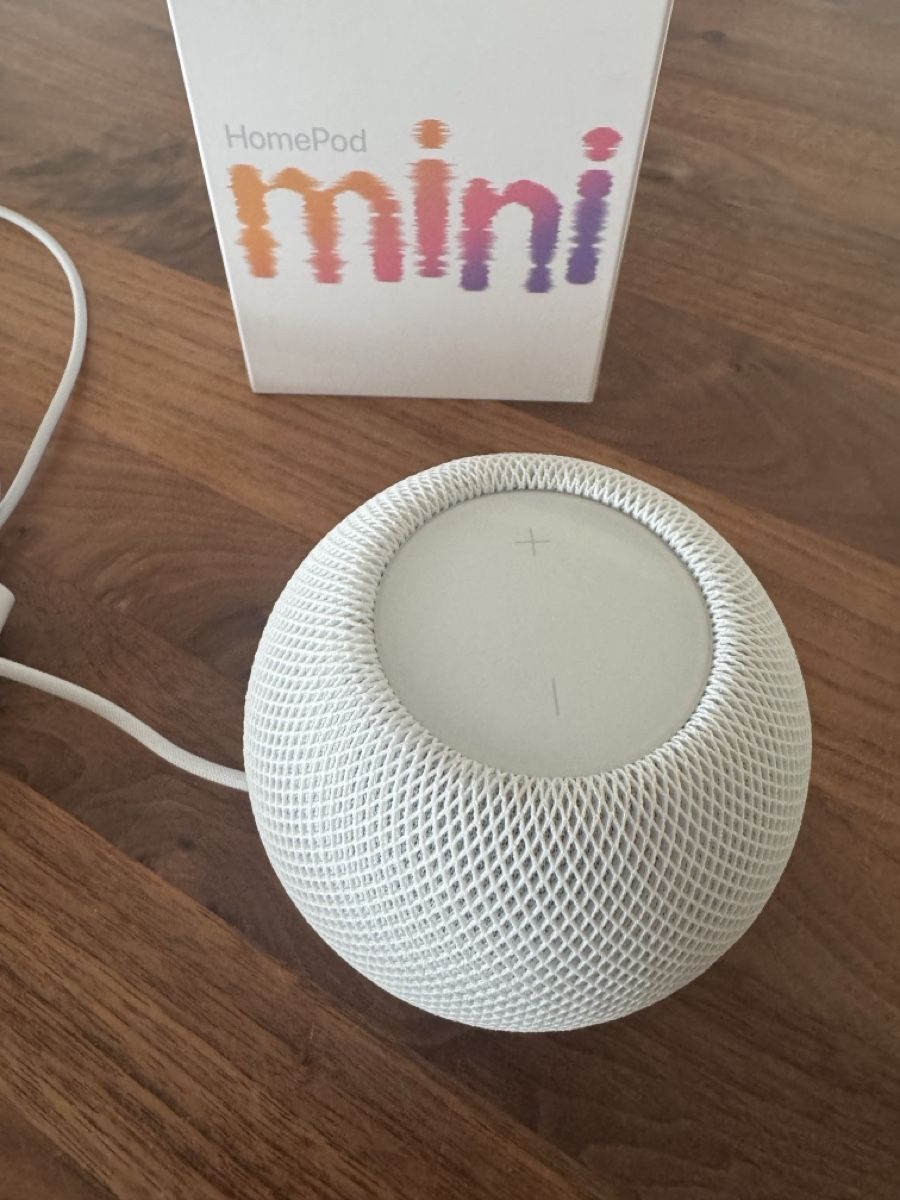 Apple Lautsprecher: Apple HomePod mini weiss – Neu (gemäss Beschreibung) aus Bäretswil von paede1991