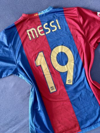 FC Barcelona Messi 19 Trikot Grösse L Nike Fussball
