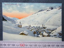 ANDERMATT URI SCHNEE