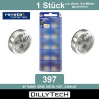 Renata 397 SR726SW Knopfzellenbatterie - 1 Stk.