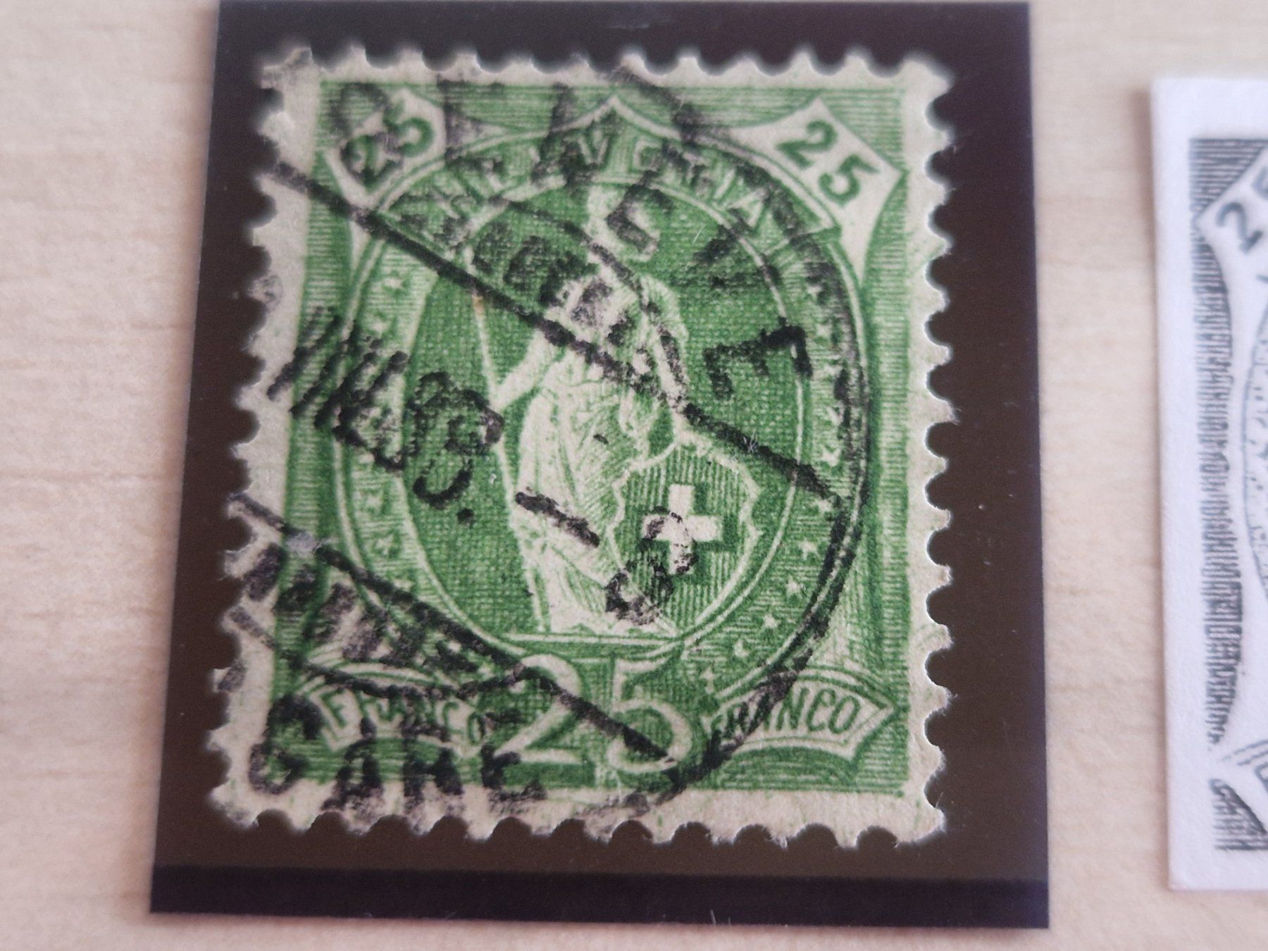 Tutti i francobolli: Stehende 67A, 2 Retouchen 3.05/IA / 3.21/IA, ab 1.- – Usato da Burgdorf venduto da Glossy01 1