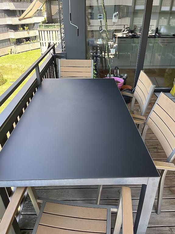 Set de table et chaises: Gartentisch inkl. Stühle – D'occasion à Aarburg par ack_x86p 2