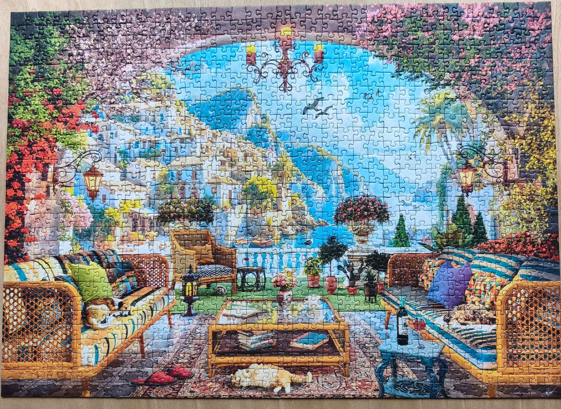 Ravensburger Puzzle: 1000 Puzzle RV, Aussicht auf Meer – Usato da Obernau venduto da stimeroli 1