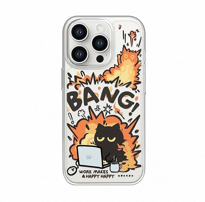 Covers & Schutzfolien: Funny Black Cat Phone Case  iPhone 13 Pro – Gebraucht aus Auvernier von cai_9v9y