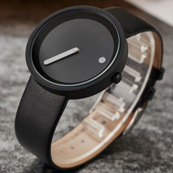 Uhren: Quantoporanano Quarz Leder Herrenuhr - Montre en cuir – Neu und originalverpackt aus Lausanne von WATCH-WORLD 1