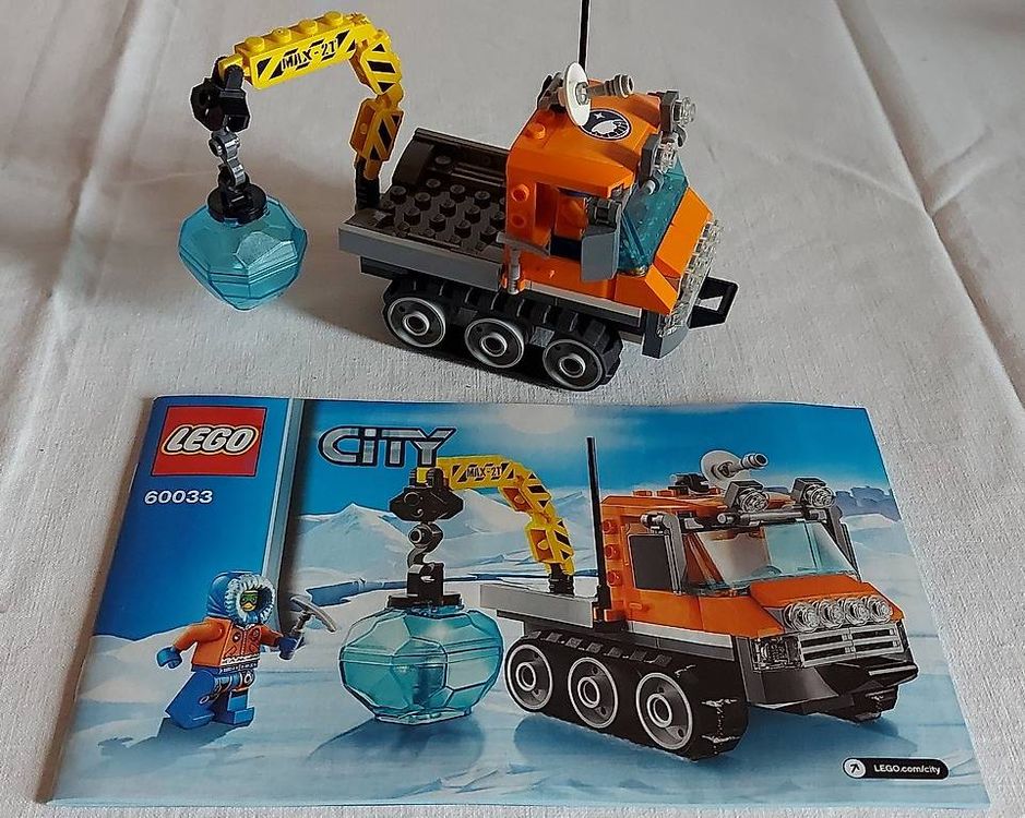 Lego Giocattoli: Lego City Arktis 60033 Schneefahrzeug – Usato da Kirchlindach venduto da jackyma 2