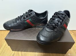 Neuwertige Gucci Schuhe Sneaker guccissima
