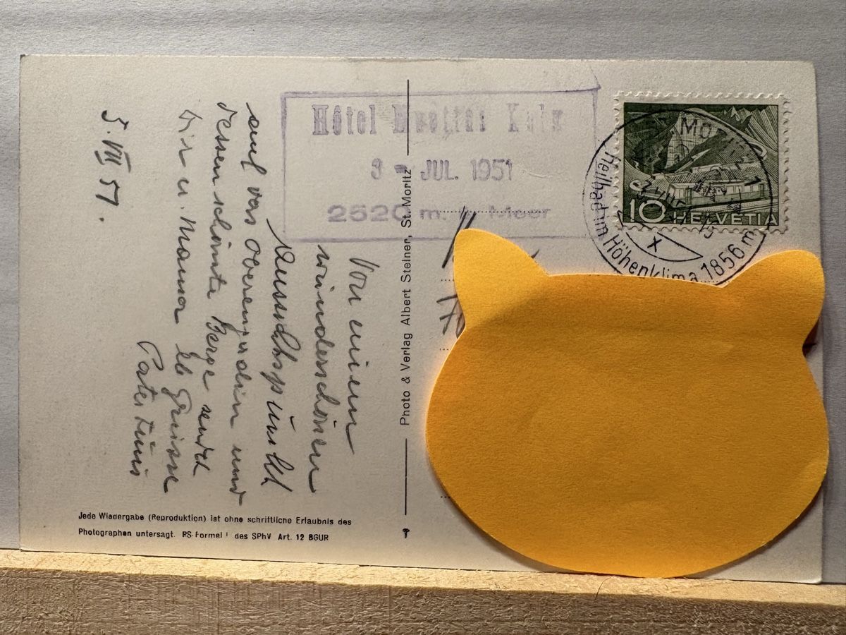 Cartoline postali: AK von Oberengadin Bahn – Usato da Rümlang venduto da Brieftaube1 1