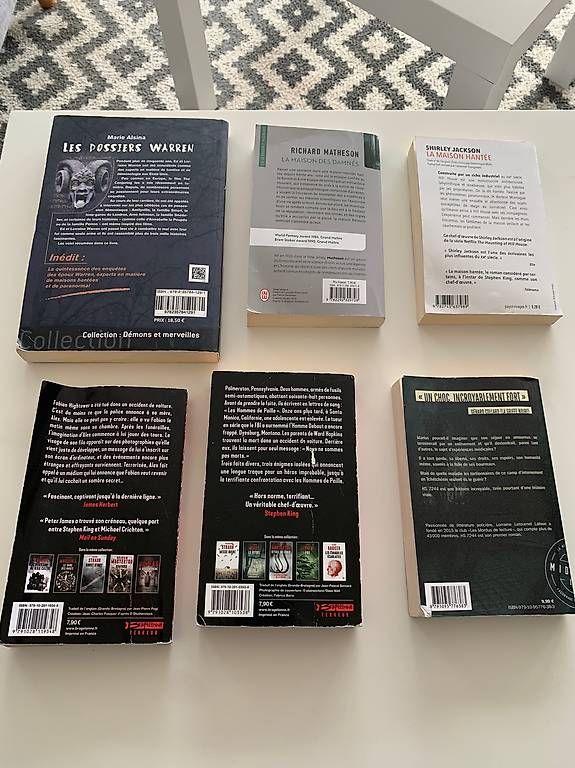 Bücher: Roman thriller épouvante horreur – Gebraucht aus Bussigny von Gadz10 1
