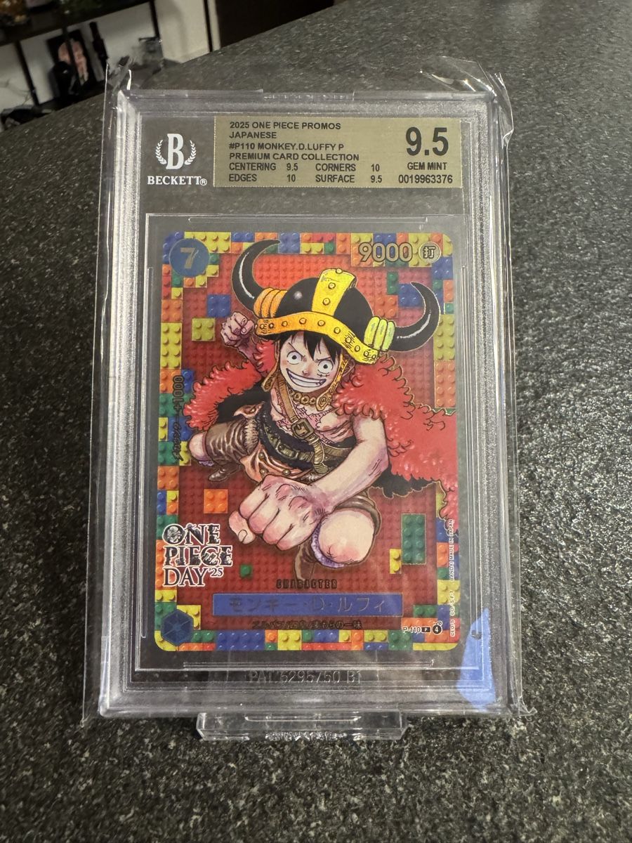 Bandai Carte collezionabili: Monkey.D.Luffy (P-110) – Nuovo (secondo la descrizione) da Waltenschwil venduto da the_g8r8