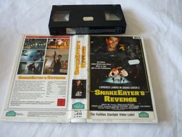 VHS Rare 80er Videokassette - Snake Eaters Revenge