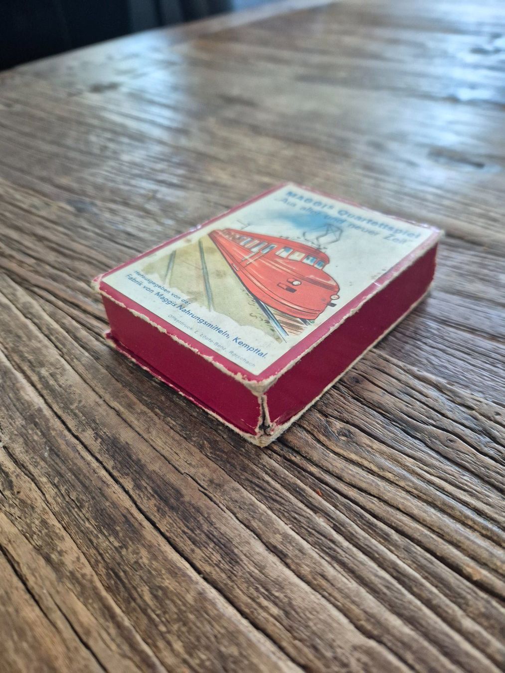 Giochi: Antikes Maggi Quartettspiel um 1950 – Usato da Berg SG venduto da Bolle01 8