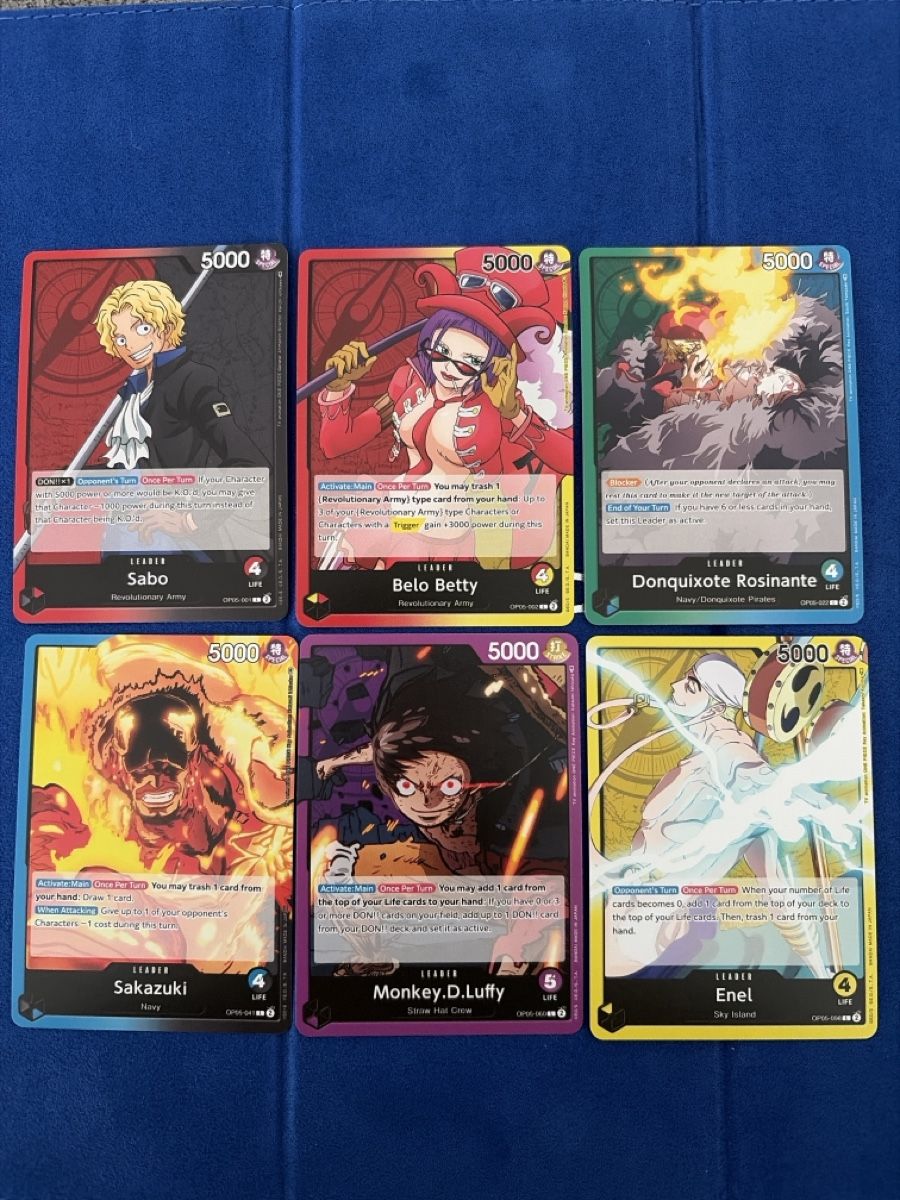Bandai Carte collezionabili: One Piece TCG - OP05 Leaders – Nuovo (secondo la descrizione) da Lyss venduto da DeaDiLuna