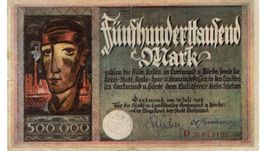 Dortmund 500000 Mark Serie D 16.07.1923 SS+-SS++