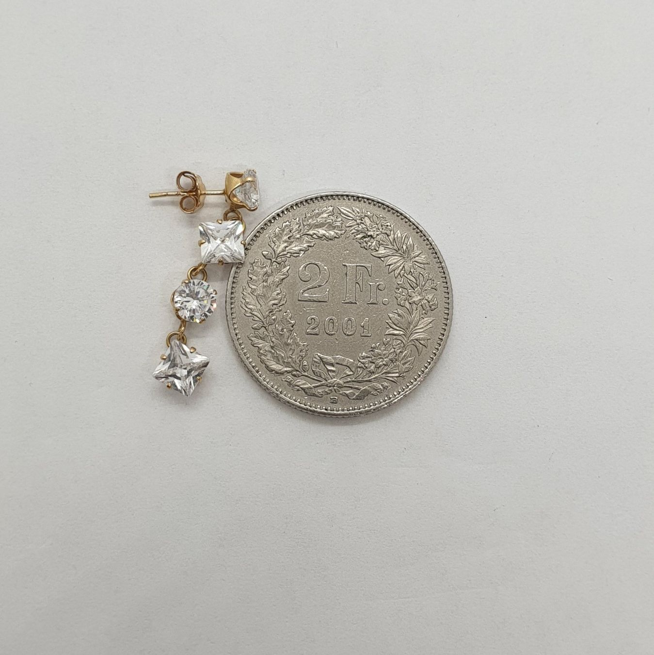 Ohrringe & -stecker: Echt 18K Gold Ohrhänger – Gebraucht aus Luzern von Luzern-Goldhaus 4