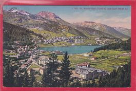 ST.MORITZ-BAD 1775m UND DORF 1839m,