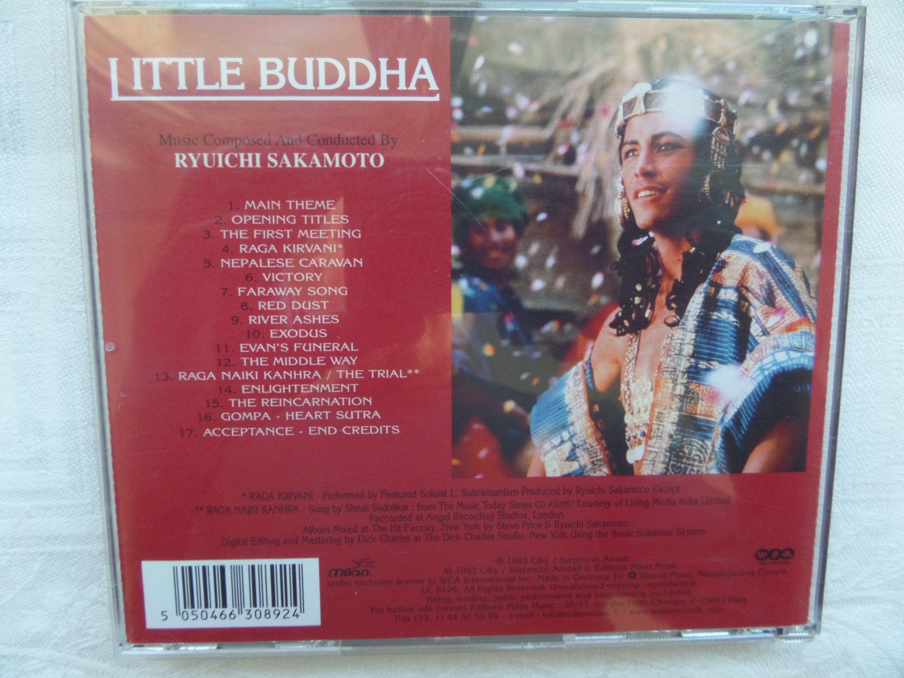 CD: Ryuichi Sakamoto - Little Buddha – Usato da Genève venduto da CDLPBookS 1
