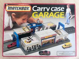 Matchbox Spielkoffer Tankstelle CC18, Vintage