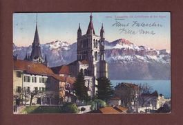 LAUSANNE - Cathédrale - 1912