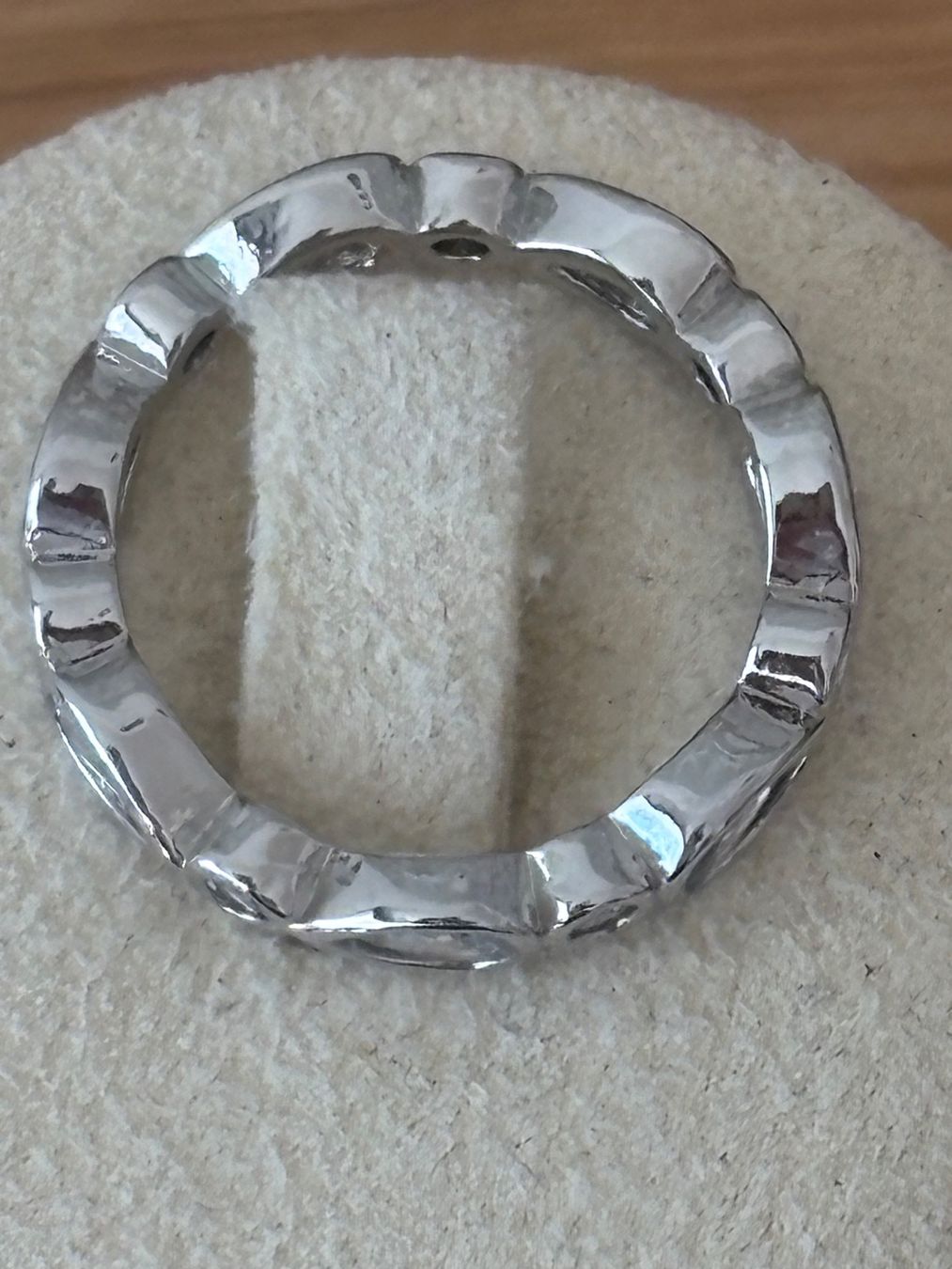 Anelli: Luxus Elegante Gr.16/6  Ring Memoire Farbe : Silber – Nuovo (secondo la descrizione) da Biel-Bienne venduto da Roserosse13 2