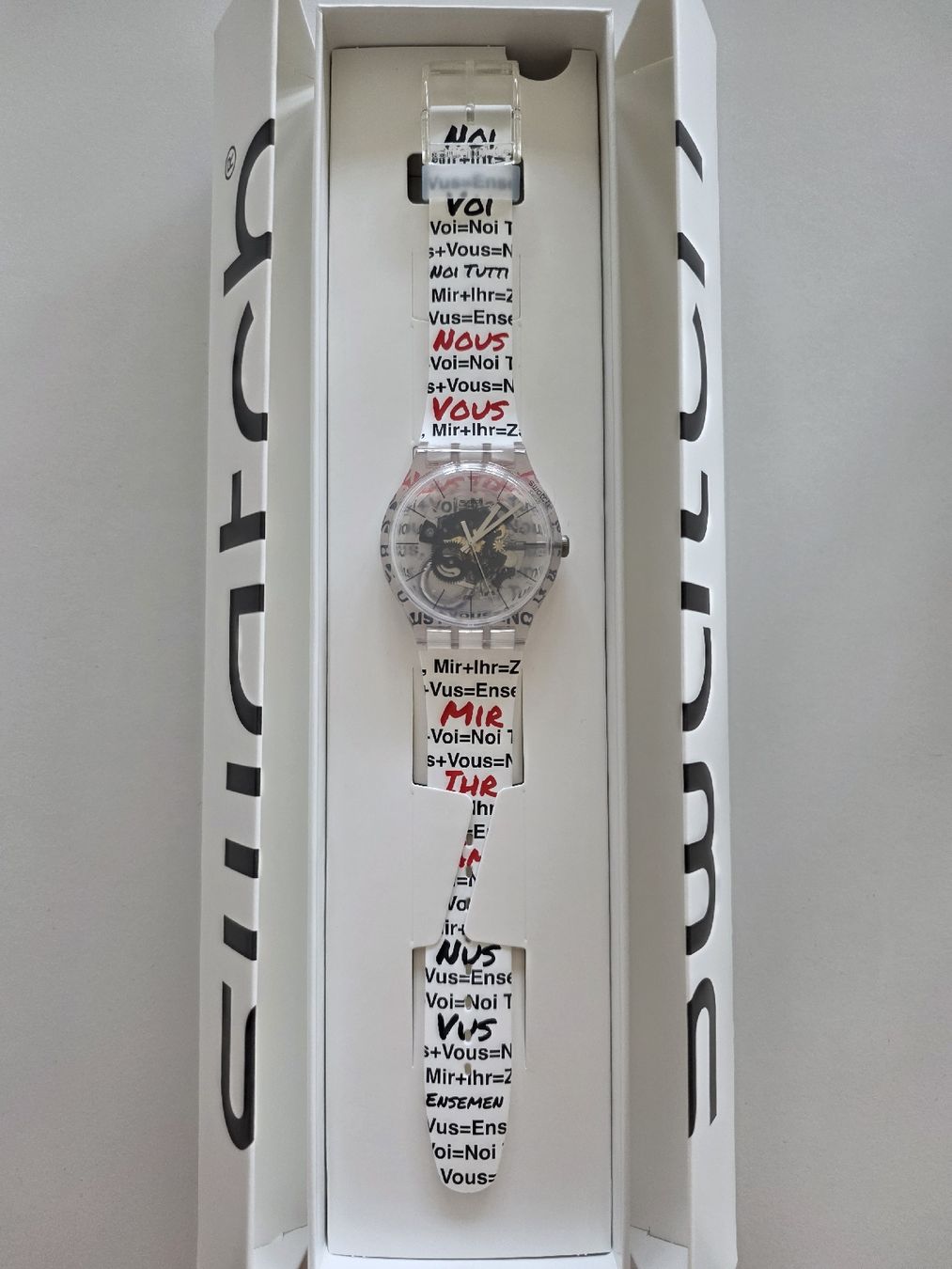 Swatch Orologi: Swatch Uhr VOI+VOUS mit Box NEU  – Nuovo e nell'imballaggio originale da Dättwil AG venduto da Globetrotter2000 1