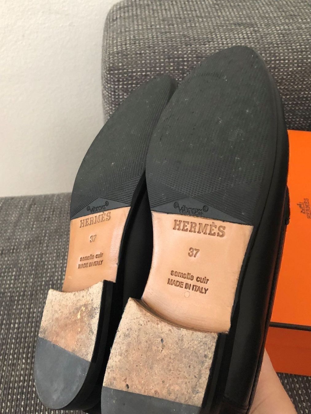 Hermès Scarpe da donna: Mocassins Hermès pointure 37 – Usato da Lausanne venduto da Cupcake.vanille 1