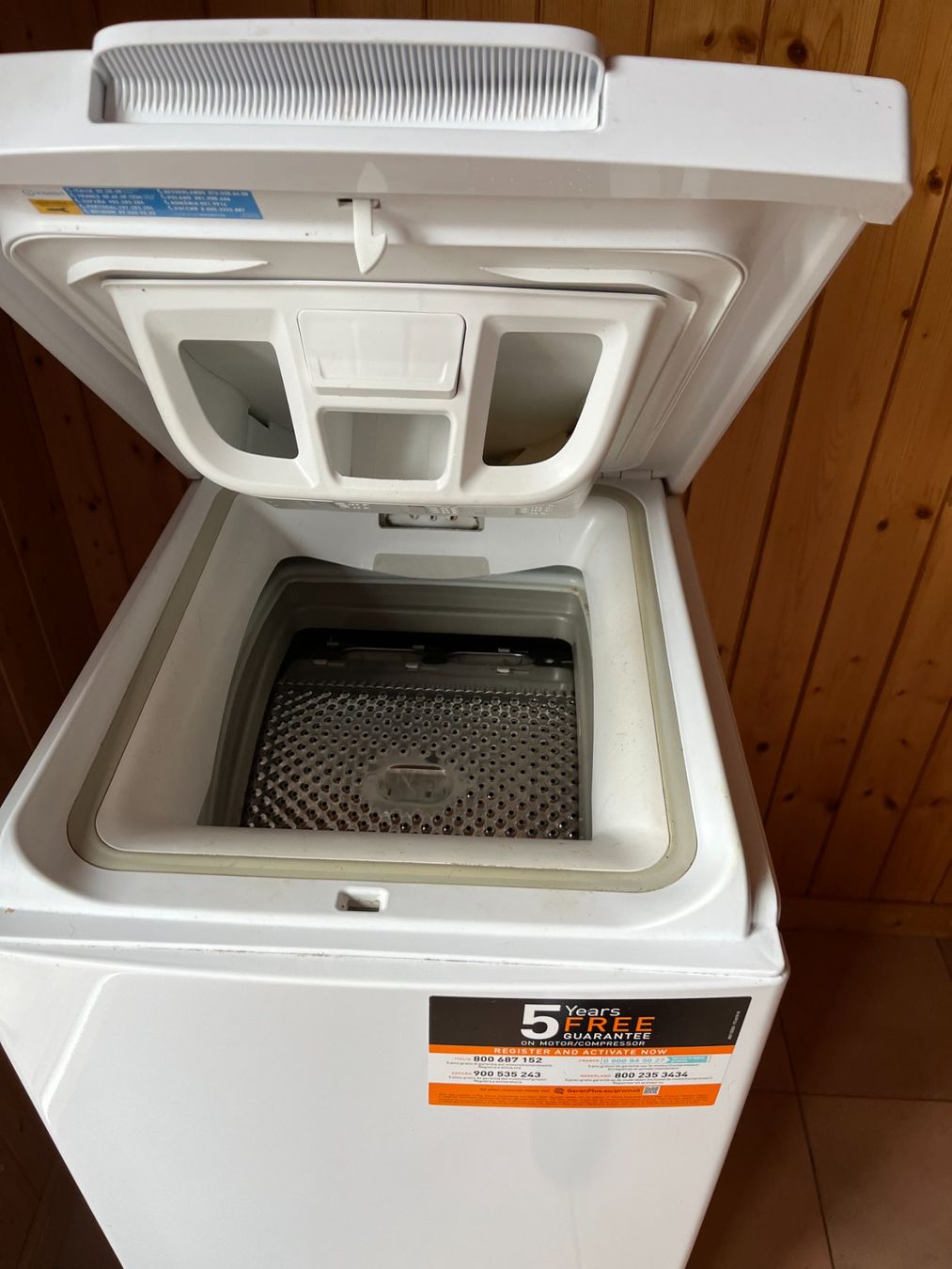 Lavatrici: Lave linge comme neuf, s'ouvrant sur le dessus – Usato da Mannens venduto da evycha16 1