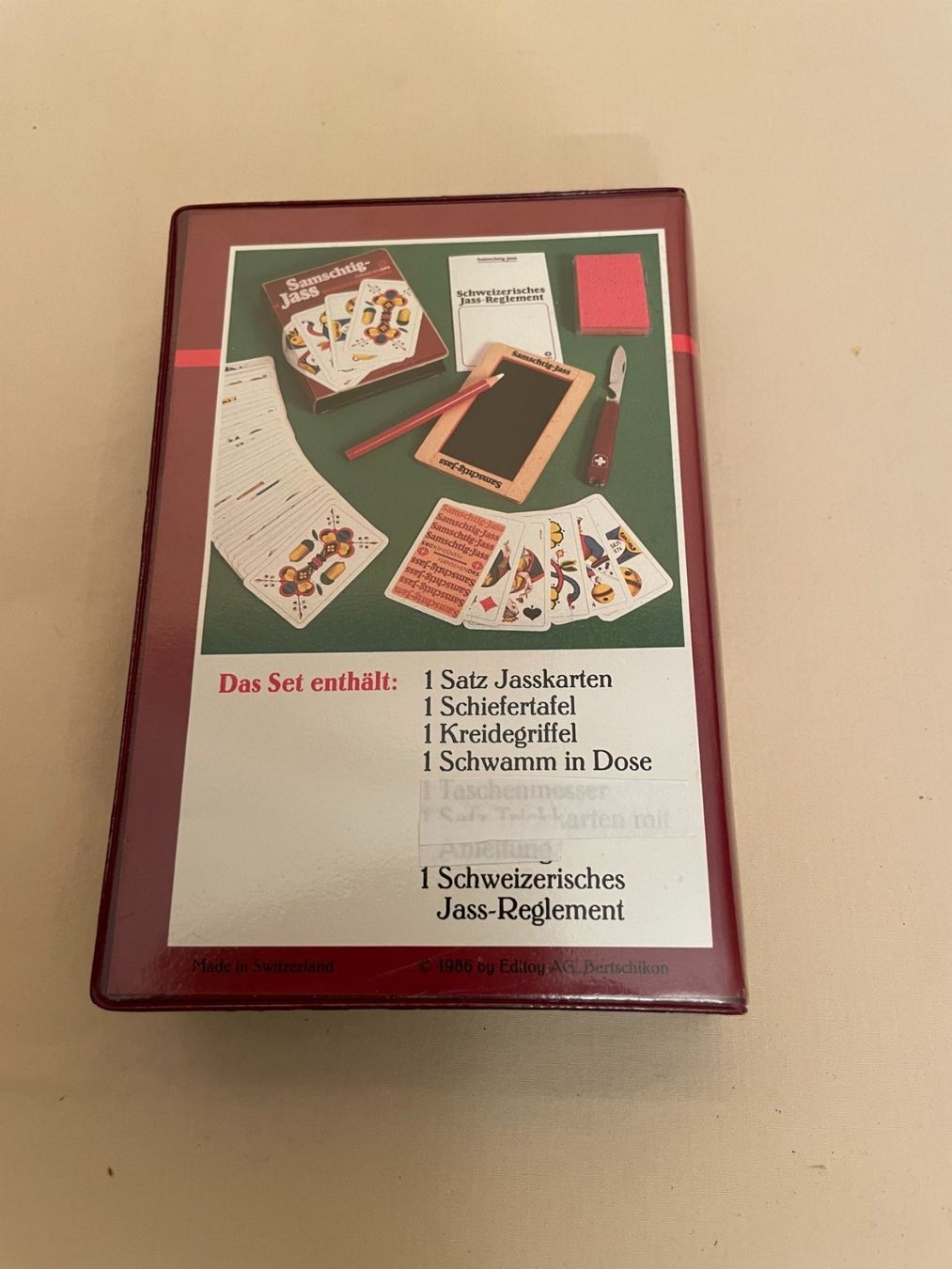 Spiele: Jassset – Gebraucht aus Buetschwil von STME01 2