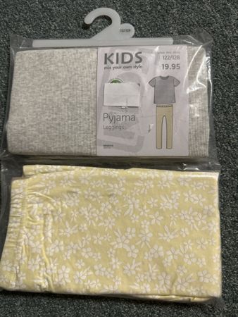 Pyjama Leggings Kinder Gr 122/128 neu