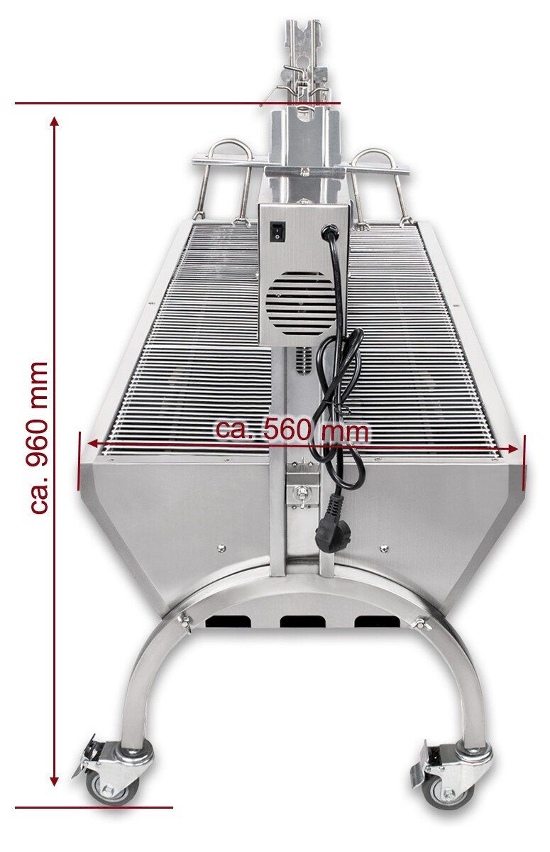 Equipement prof. & Gastronomie: Beeketal Edelstahl Spanferkelgrill BBQ – Neuf avec emballage d'origine à Bottighofen par zaap 2